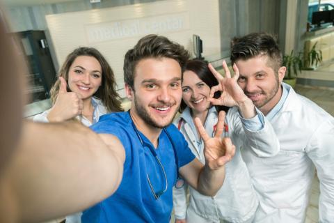 étudiants en médecine