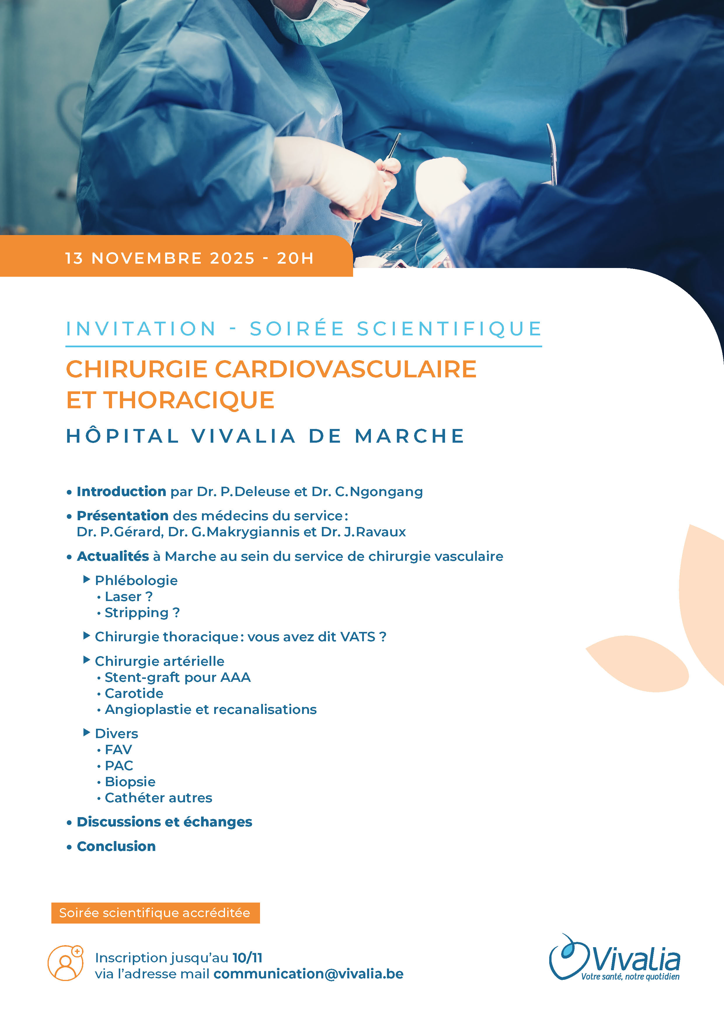 invitation marche