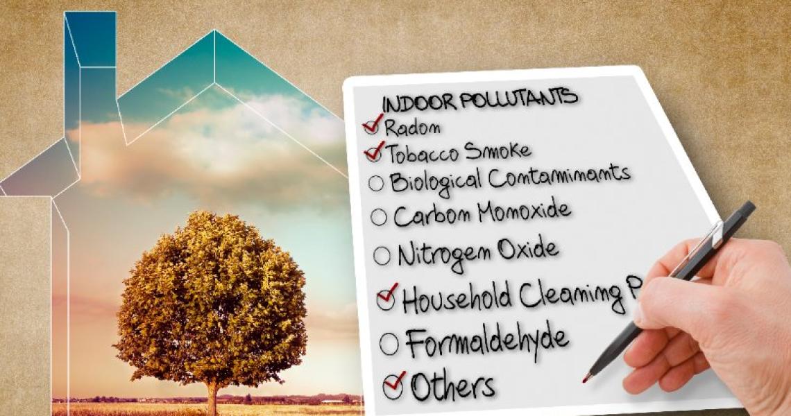 liste pollution intérieur